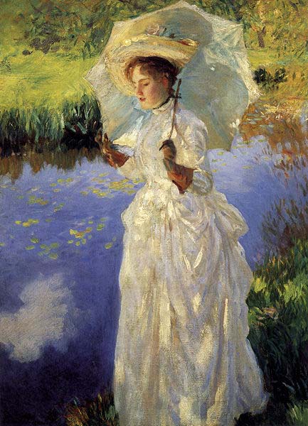 John Singer Sargent Morning Walk by John Singer Sargent